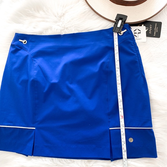 NWTExcellence & Performance By EP Pro Royal Blue Top Size Large / Skort Size 8 - Picture 4 of 16